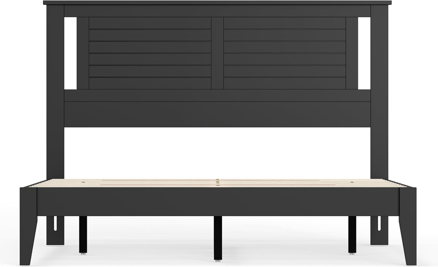 Platform Beds with Adjustable Cushion Headboards
