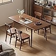 Japandi-Style Solid Wood Dining Tables image 2