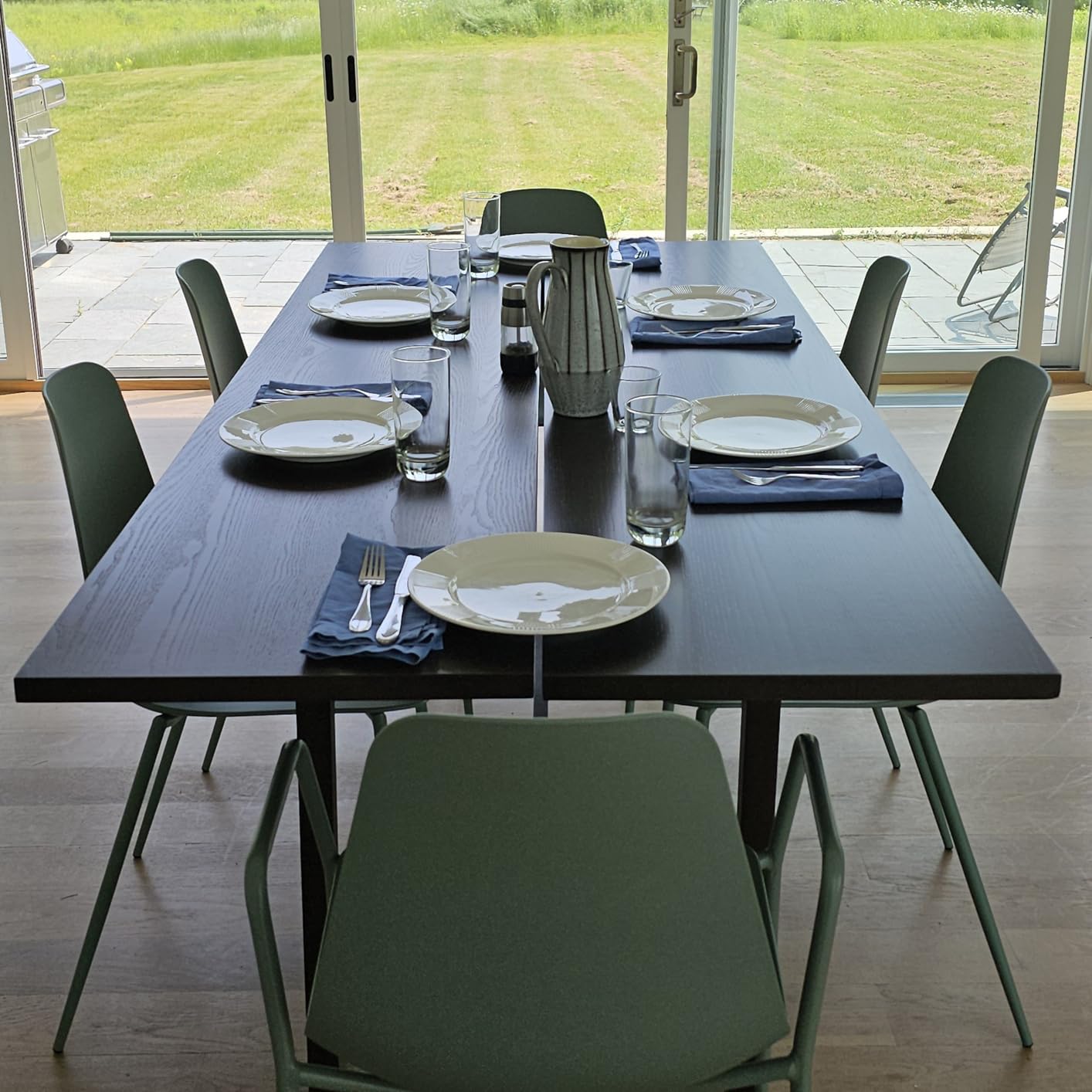 Japandi-Style Solid Wood Dining Tables image 5
