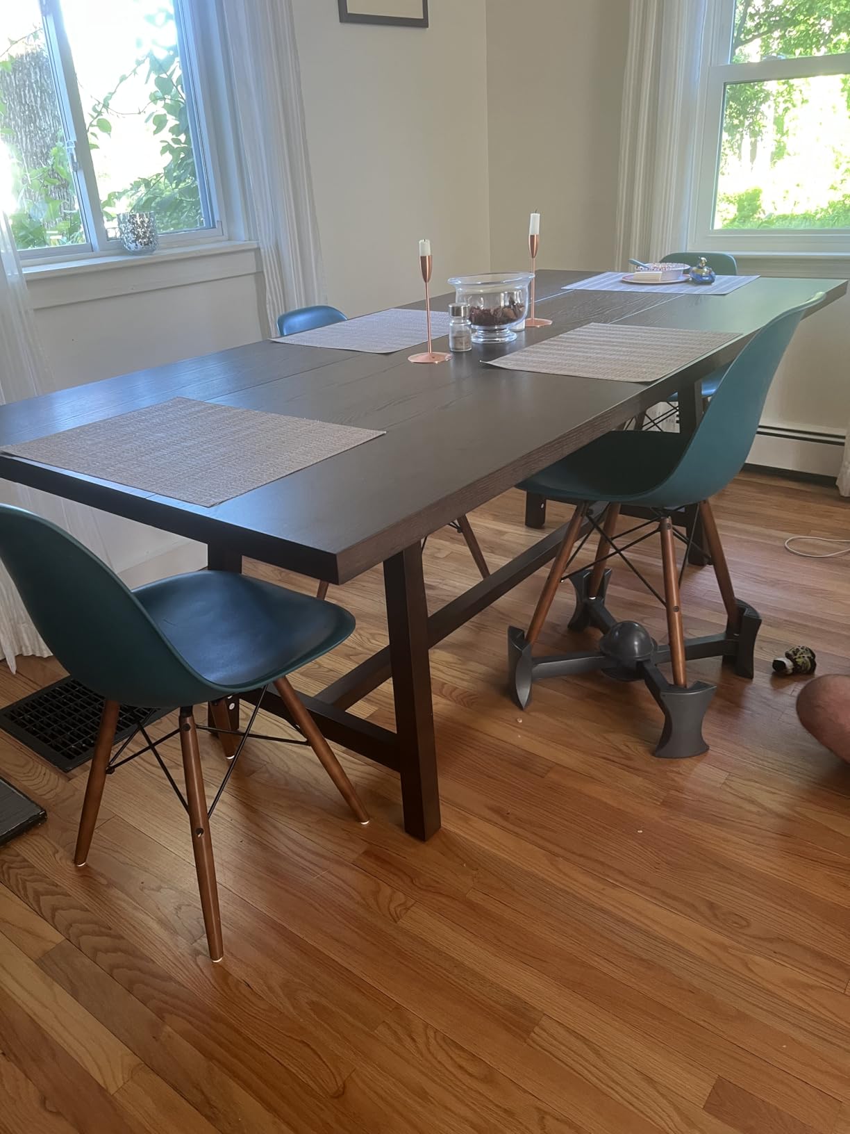 Japandi-Style Solid Wood Dining Tables image 6